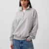 Adult Heavyweight Oversized Quarter-Zip Pullover