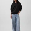 Adult Heavyweight Oversized Quarter-Zip Pullover