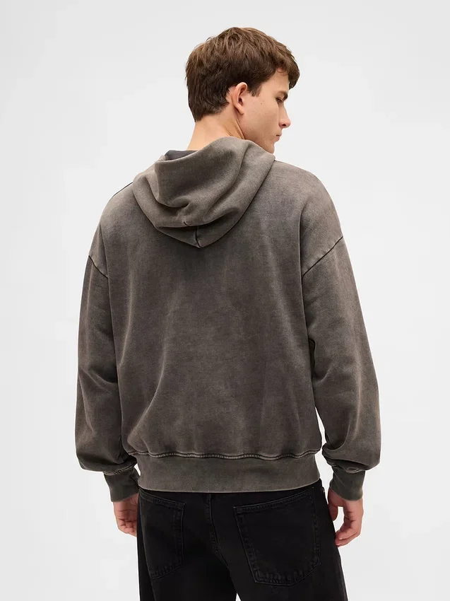Adult Heavyweight Oversized Zip Hoodie