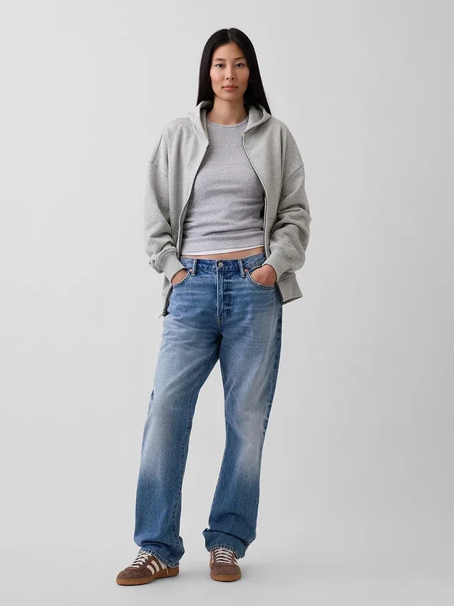 Adult Heavyweight Oversized Zip Hoodie