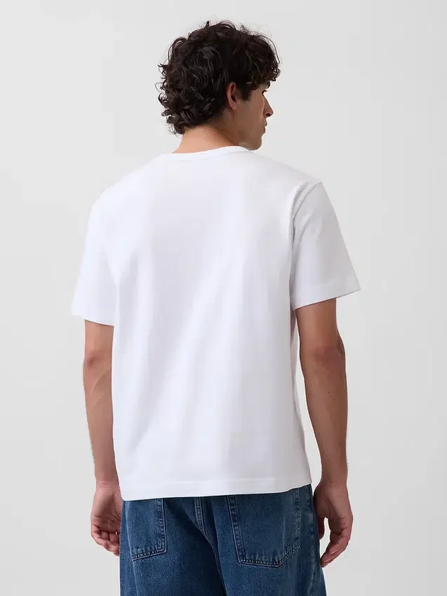 Adult Heavyweight Relaxed Logo T-Shirt