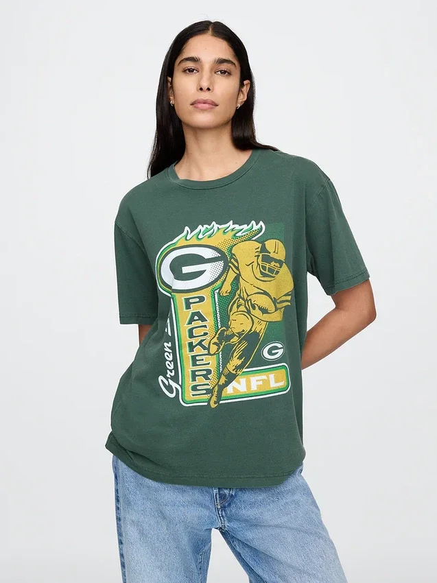 Adult Nfl Green Bay Packers Graphic T-Shirt
