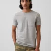 Adult Organic Cotton Pocket T-Shirt