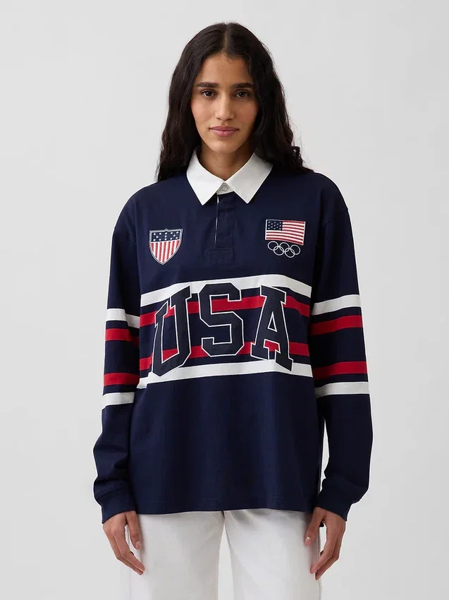 Adult Team Usa Rugby Shirt