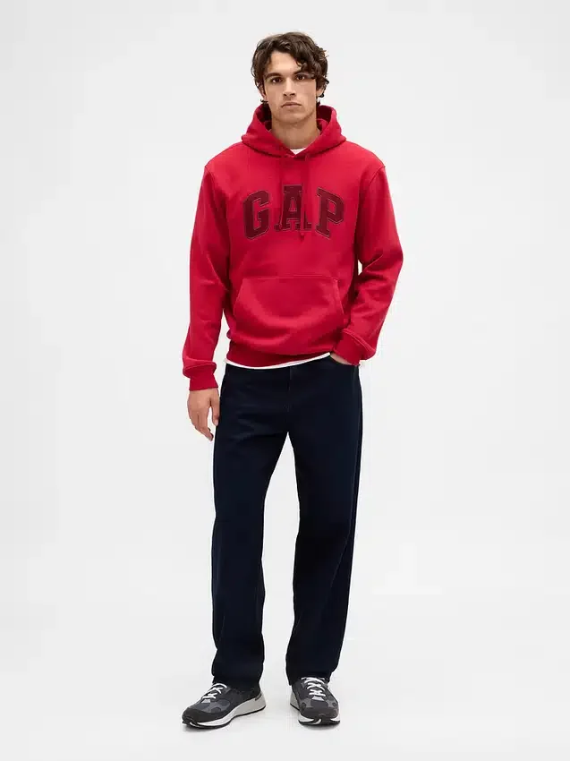 Adult Vintagesoft Arch Logo Hoodie