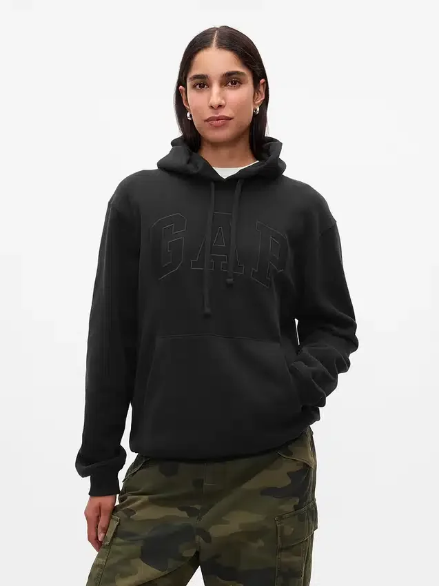 Adult Vintagesoft Arch Logo Hoodie