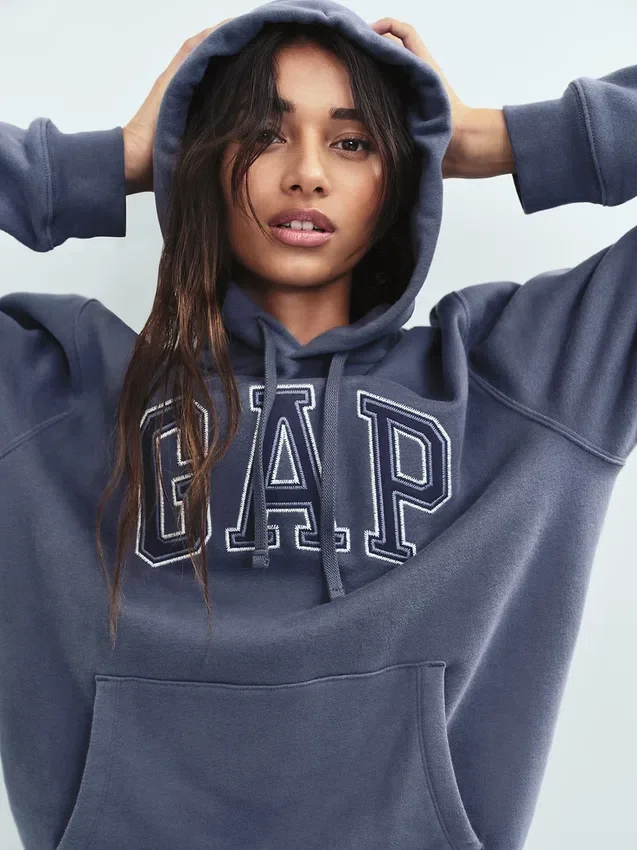Adult Vintagesoft Arch Logo Hoodie