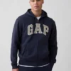 Adult Vintagesoft Arch Logo Zip Hoodie