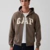 Adult Vintagesoft Arch Logo Zip Hoodie