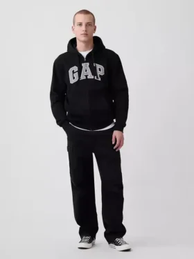 Adult Vintagesoft Arch Logo Zip Hoodie