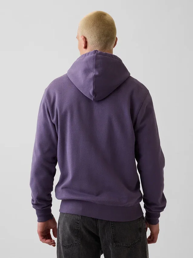 Adult Vintagesoft Arch Logo Zip Hoodie