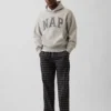 Adult Vintagesoft Nap Logo Hoodie