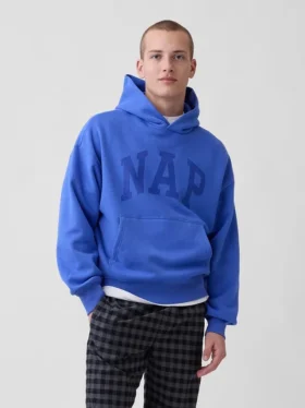 Adult Vintagesoft Nap Logo Hoodie