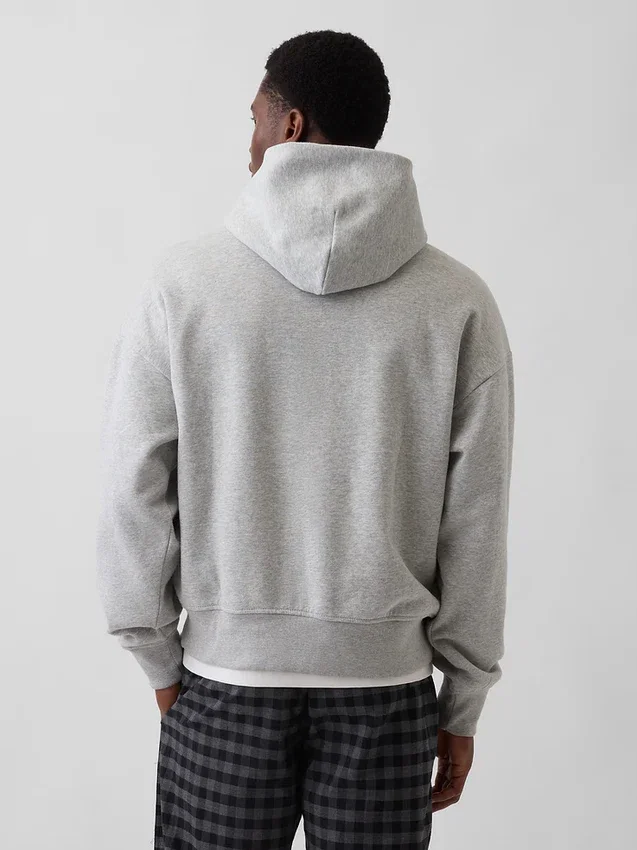Adult Vintagesoft Nap Logo Hoodie