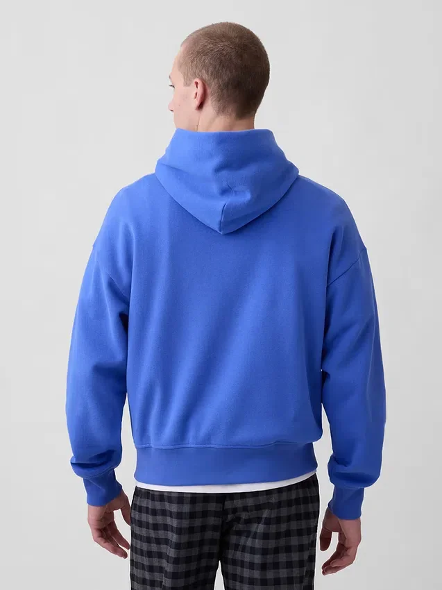 Adult Vintagesoft Nap Logo Hoodie