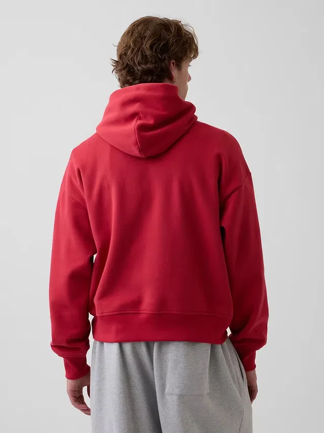 Adult Vintagesoft Nap Logo Hoodie