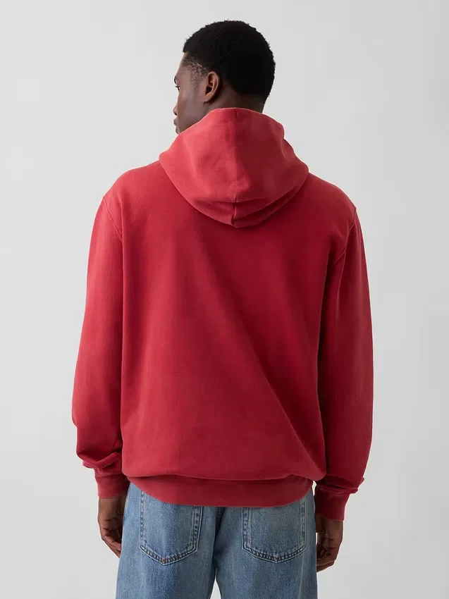 Adult Vintagesoft Relaxed Logo Hoodie