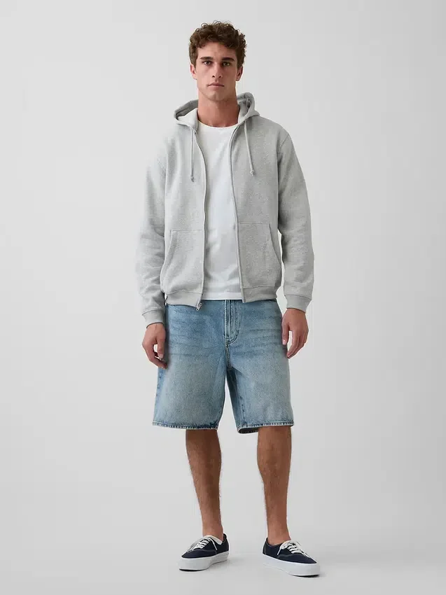 Adult Vintagesoft Relaxed Zip Hoodie