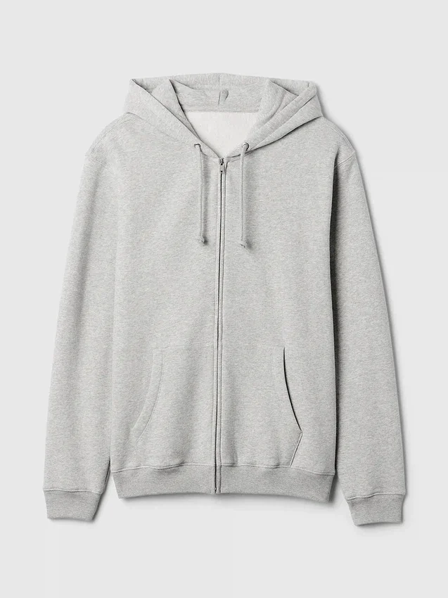 Adult Vintagesoft Relaxed Zip Hoodie