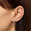 Ana Luisa Asher Drop Huggie Earrings