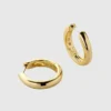 Ana Luisa Giulia Medium Hoop Earrings