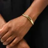Ana Luisa Talia Gold Bangle Bracelet