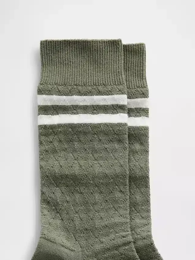 Argyle Varsity Crew Socks