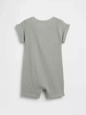 Baby Brannan Bear Waffle Shorty One-Piece
