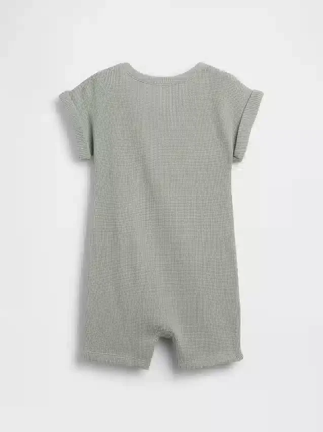 Baby Brannan Bear Waffle Shorty One-Piece
