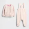 Baby Cardigan Sweater Outfit Set