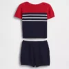 Baby Colorblock Sweater Outfit Set