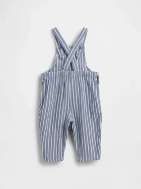 Baby Cotton-Gauze Brannan Bear Overalls