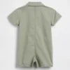 Baby Denim Pocket Shorty One-Piece