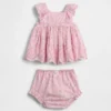 Baby Eyelet Outfit Set