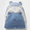 Baby First Favorites Organic Cotton Beanie (3-Pack)