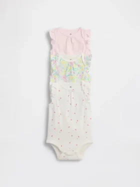 Baby First Favorites Organic Cotton Bodysuit (3-Pack)