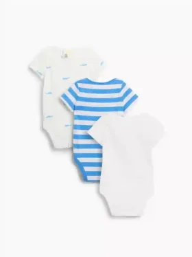 Baby First Favorites Organic Cotton Bodysuit (3-Pack)