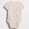 Baby First Favorites Organic Cotton Bow Bodysuit