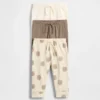 Baby First Favorites Organic Cotton Pull-On Pants (3-Pack)