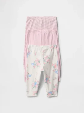 Baby First Favorites Organic Cotton Pull-On Pants (3-Pack)