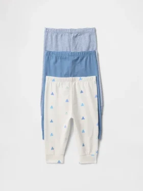 Baby First Favorites Organic Cotton Pull-On Pants (3-Pack)