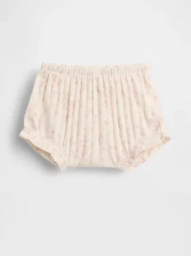 Baby First Favorites Pointelle Rib Floral Bloomers