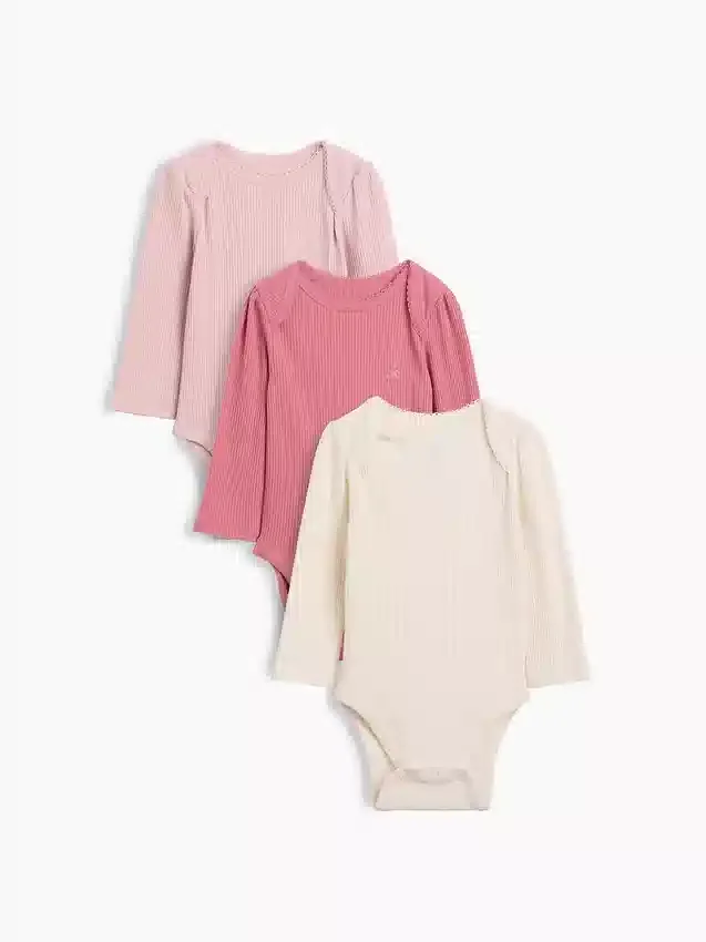 Baby First Favorites Tinyrib Bodysuit (3-Pack)
