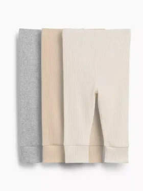 Baby First Favorites Tinyrib Pants (3-Pack)