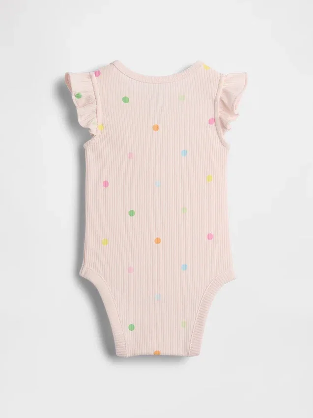 Baby First Favorites Tinyrib Polka Dot Bodysuit