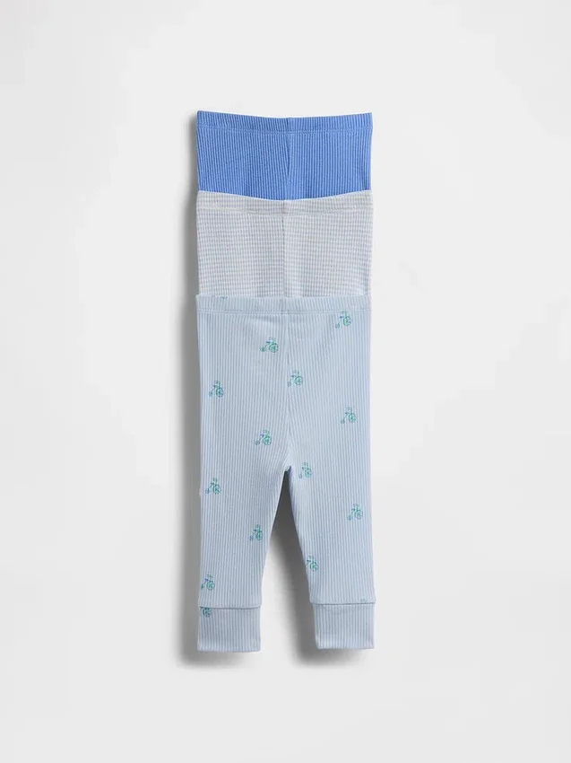 Baby First Favorites Tinyrib Pull-On Pants (3-Pack)