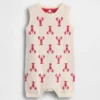 Baby Lobster Sweater Shorty One-Piece