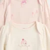 Baby Organic Cotton Bodysuit Outfit Set (3-Pack)