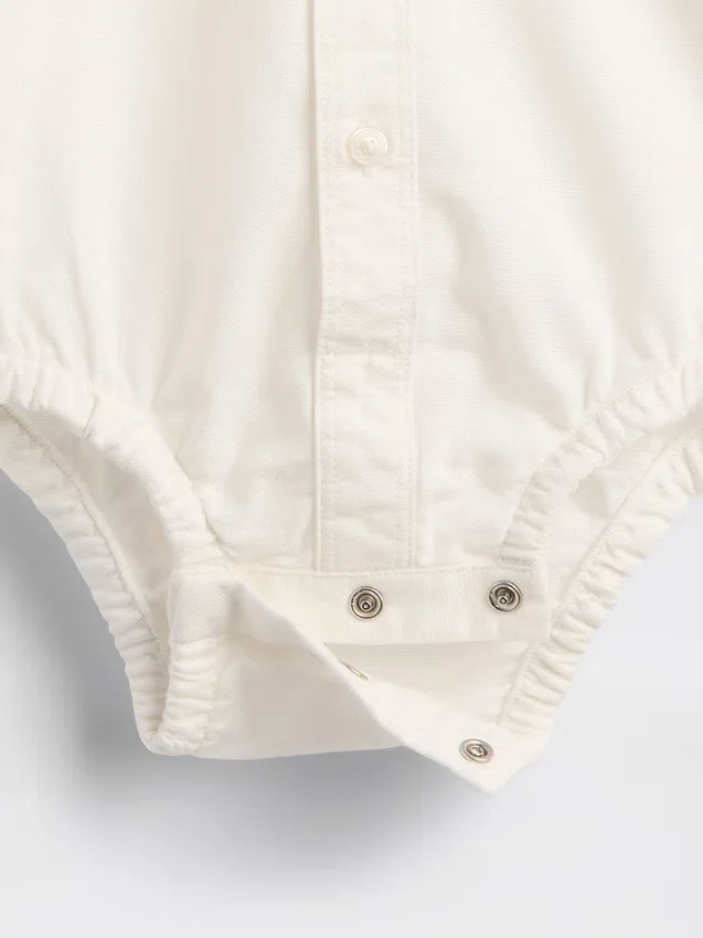 Baby Oxford Bodysuit
