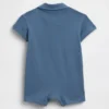 Baby Pique Polo Shorty One-Piece